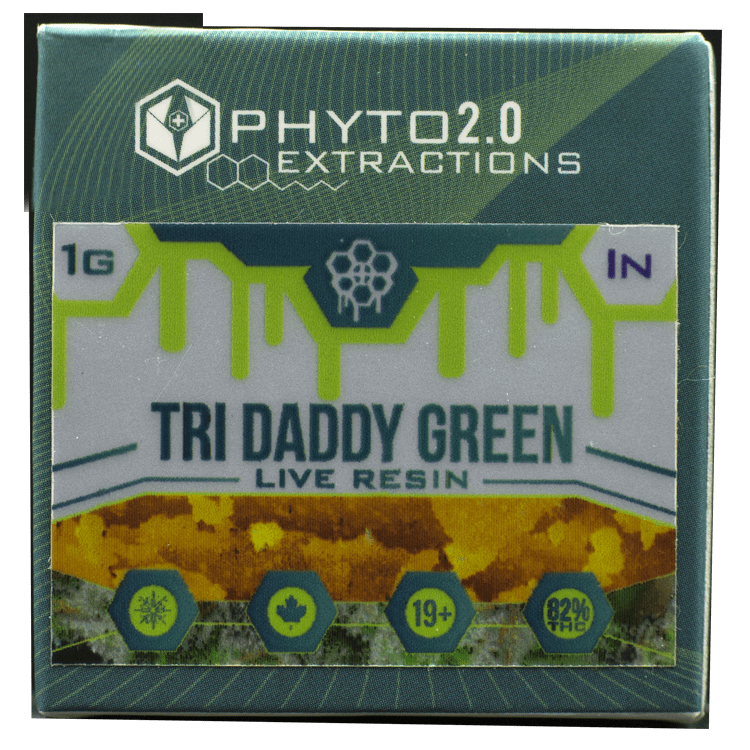 Phyto Extractions – Live Resin – Tri Daddy Green | BC Weed Edible Canada Phyto Extractions – Live Resin – Tri Daddy Green | BC Weed Edible Canada