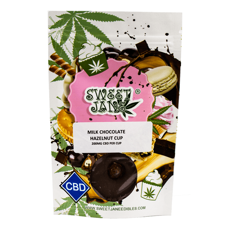 Sweet Jane – CBD Milk Chocolate Hazelnut Cup – 100mg CBD | BC Weed Edible Canada Sweet Jane – CBD Milk Chocolate Hazelnut Cup – 100mg CBD | BC Weed Edible Canada
