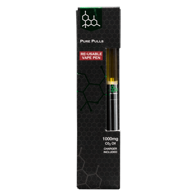 Pure Pulls – CO2 Oil Reusable Vape Pen – Sativa 1ml | BC Weed Edible Canada Pure Pulls – CO2 Oil Reusable Vape Pen – Sativa 1ml | BC Weed Edible Canada