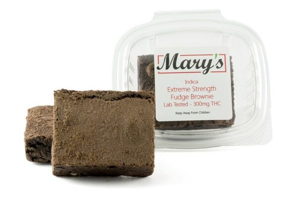 Mary’s Medibles – Extreme Strength Fudge Brownie – 300mg THC (Indica) | BC Weed Edible Canada Mary’s Medibles – Extreme Strength Fudge Brownie – 300mg THC (Indica) | BC Weed Edible Canada
