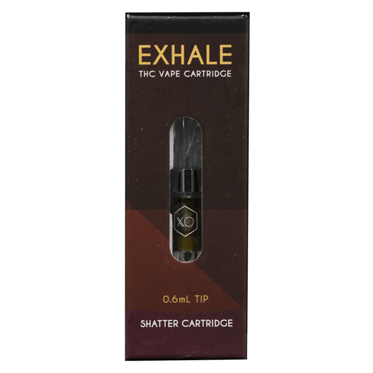XO Exhale – Liquid Shatter Refill Cartridge – Girl Scout Cookies 0.6ml | BC Weed Edible Canada XO Exhale – Liquid Shatter Refill Cartridge – Girl Scout Cookies 0.6ml | BC Weed Edible Canada