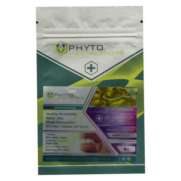 Phyto – Bubble Gum | BC Weed Edible Canada