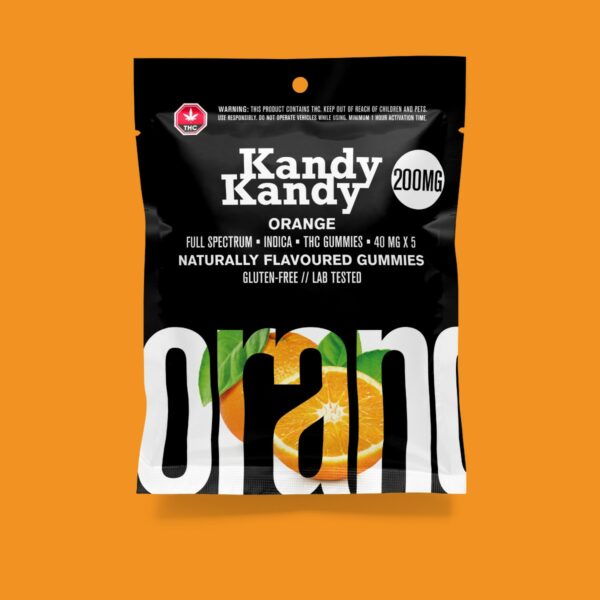 Kandy Kandy – Orange Gummies | BC Weed Edible Canada Kandy Kandy – Orange Gummies | BC Weed Edible Canada