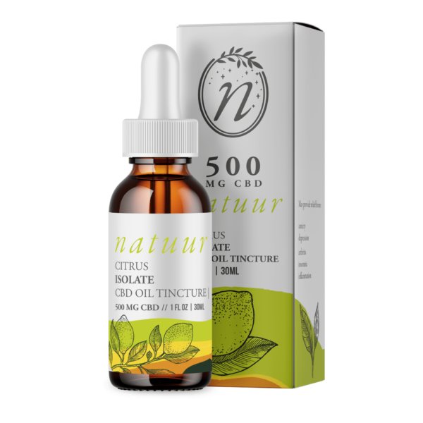 Natuur – Full Spectrum CBD Oil Tincture – Lemon Ginger – 1000mg | BC Weed Edible Canada