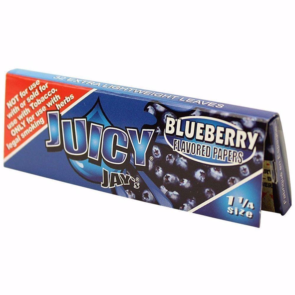 Juicy Jay’s – Hemp Papers (1.25 Inch) – Blueberry | BC Weed Edible Canada Juicy Jay’s – Hemp Papers (1.25 Inch) – Blueberry | BC Weed Edible Canada