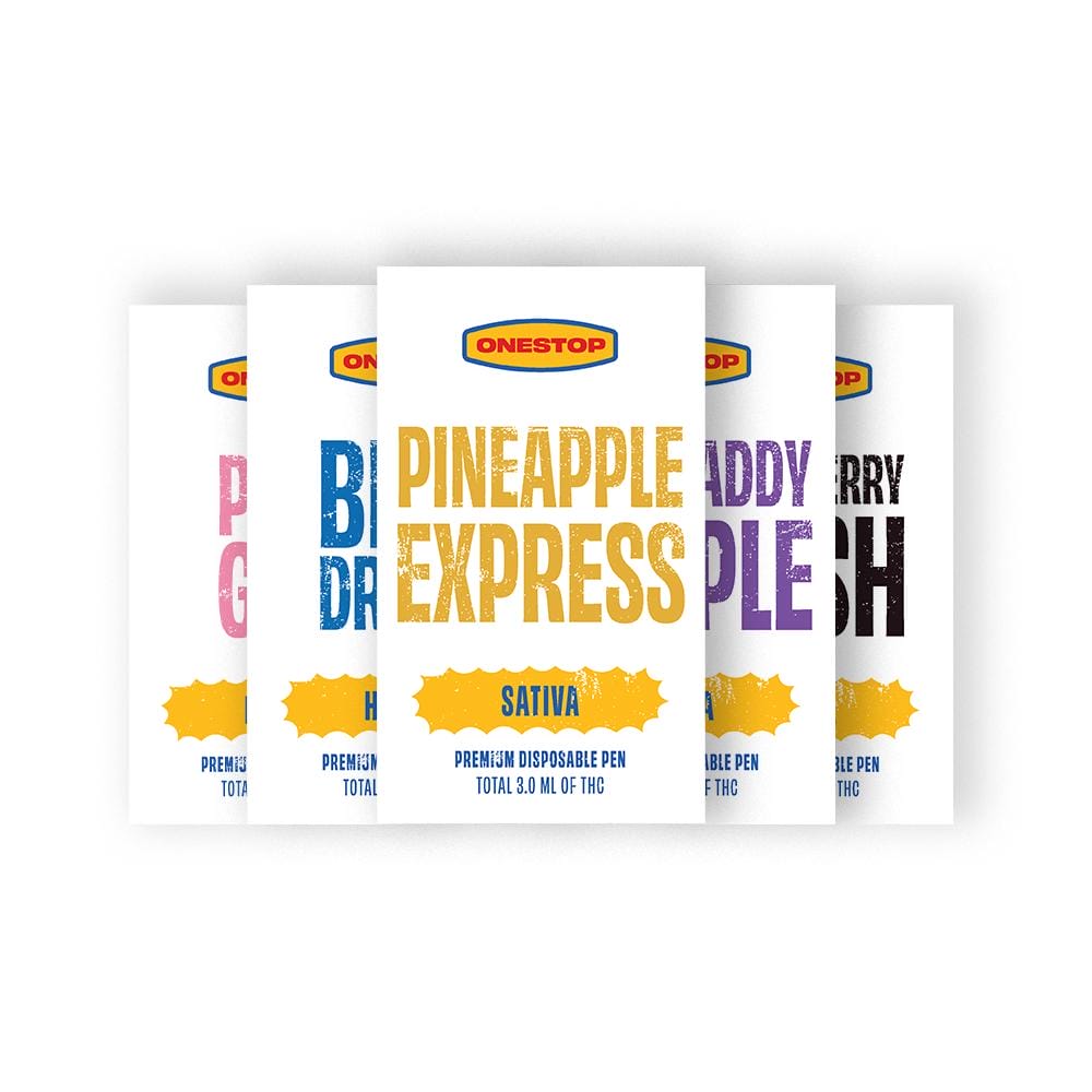 OneStop – THC Distillate Disposable Vape – Hybrid – 3ml | BC Weed Edible Canada OneStop – THC Distillate Disposable Vape – Hybrid – 3ml | BC Weed Edible Canada